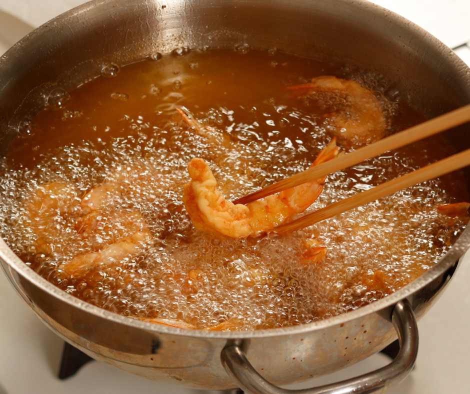 L'olio d'oliva Fritto