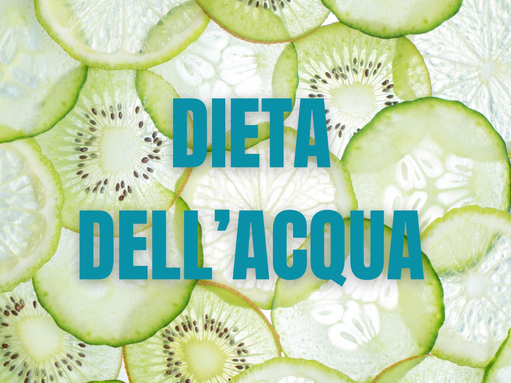 Dieta dell’Acqua: benefici, cibi idratanti e ricette con frutta e frullati