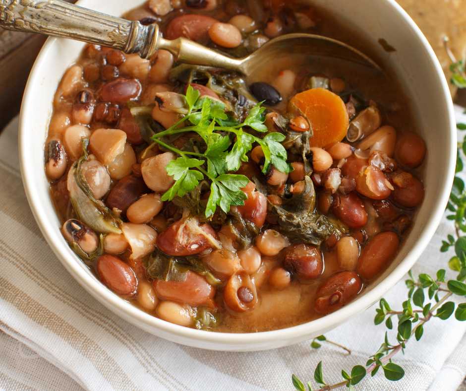 Gonfiore addominale serale e i legumi